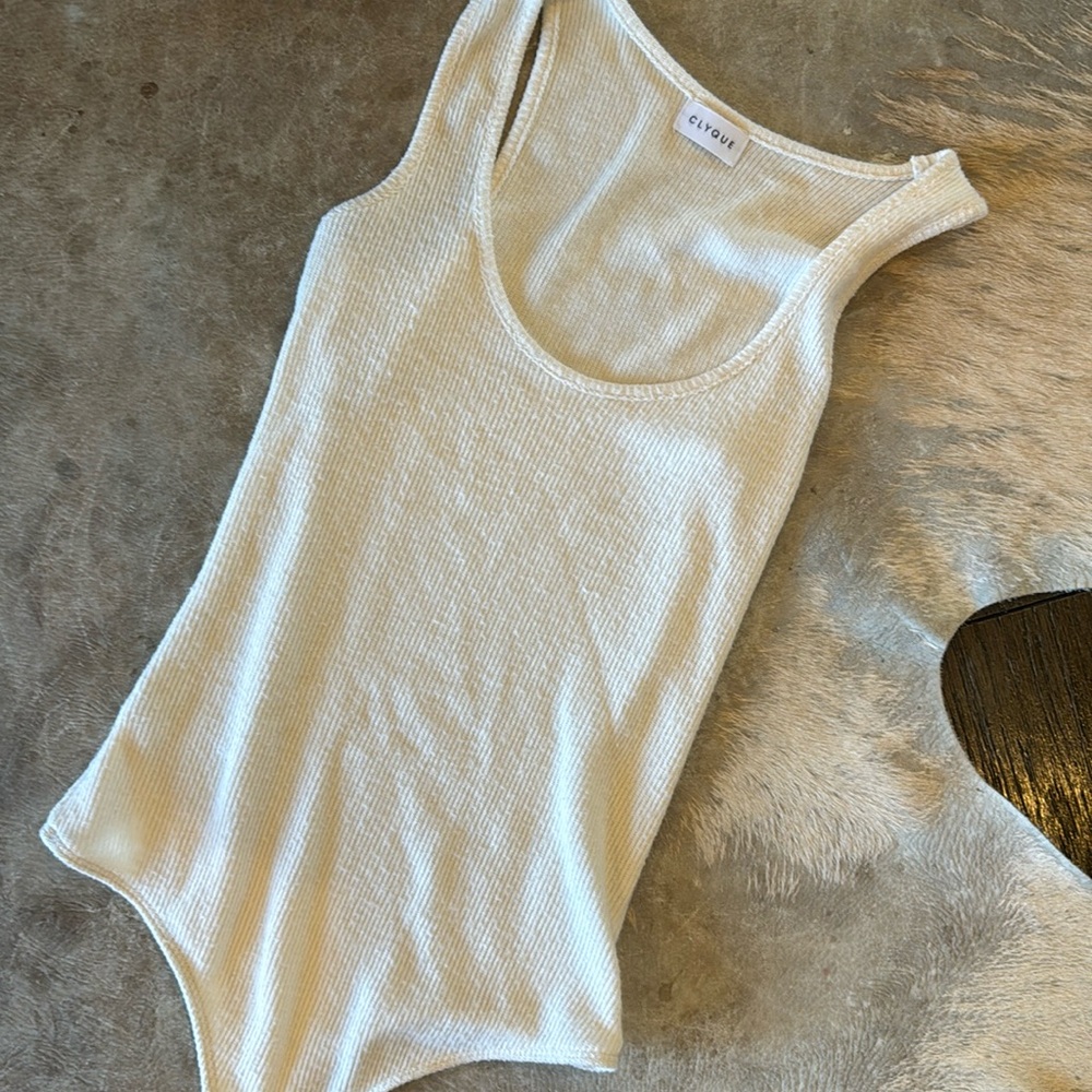 Sweater tank body suit
